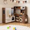 MDF Corner Kitchen Playset with Lights Sounds and Accessories